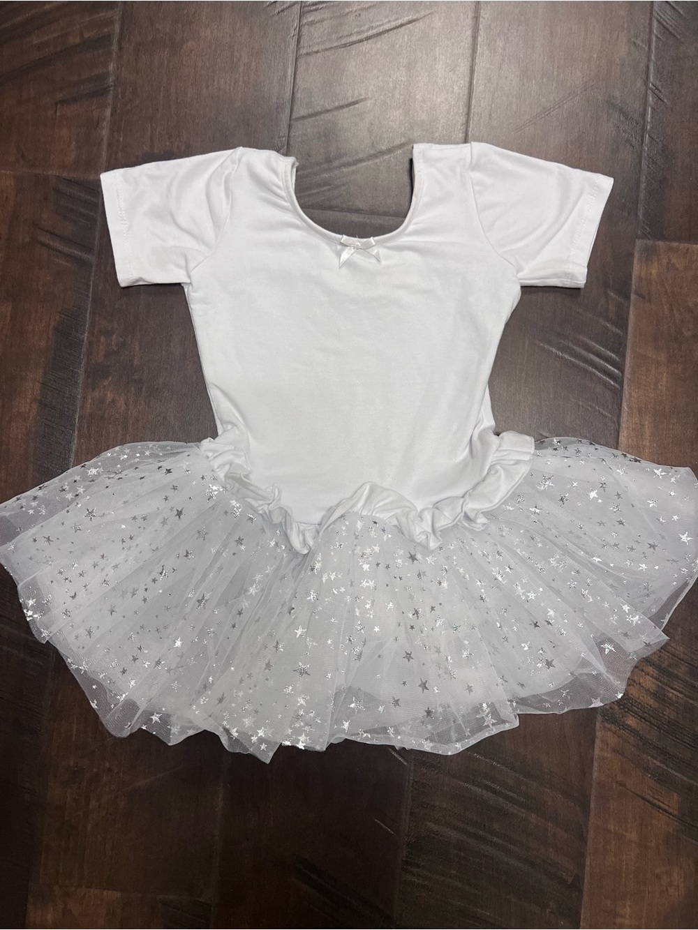 White Star Tulle Ballet Tutu Dress for Kids